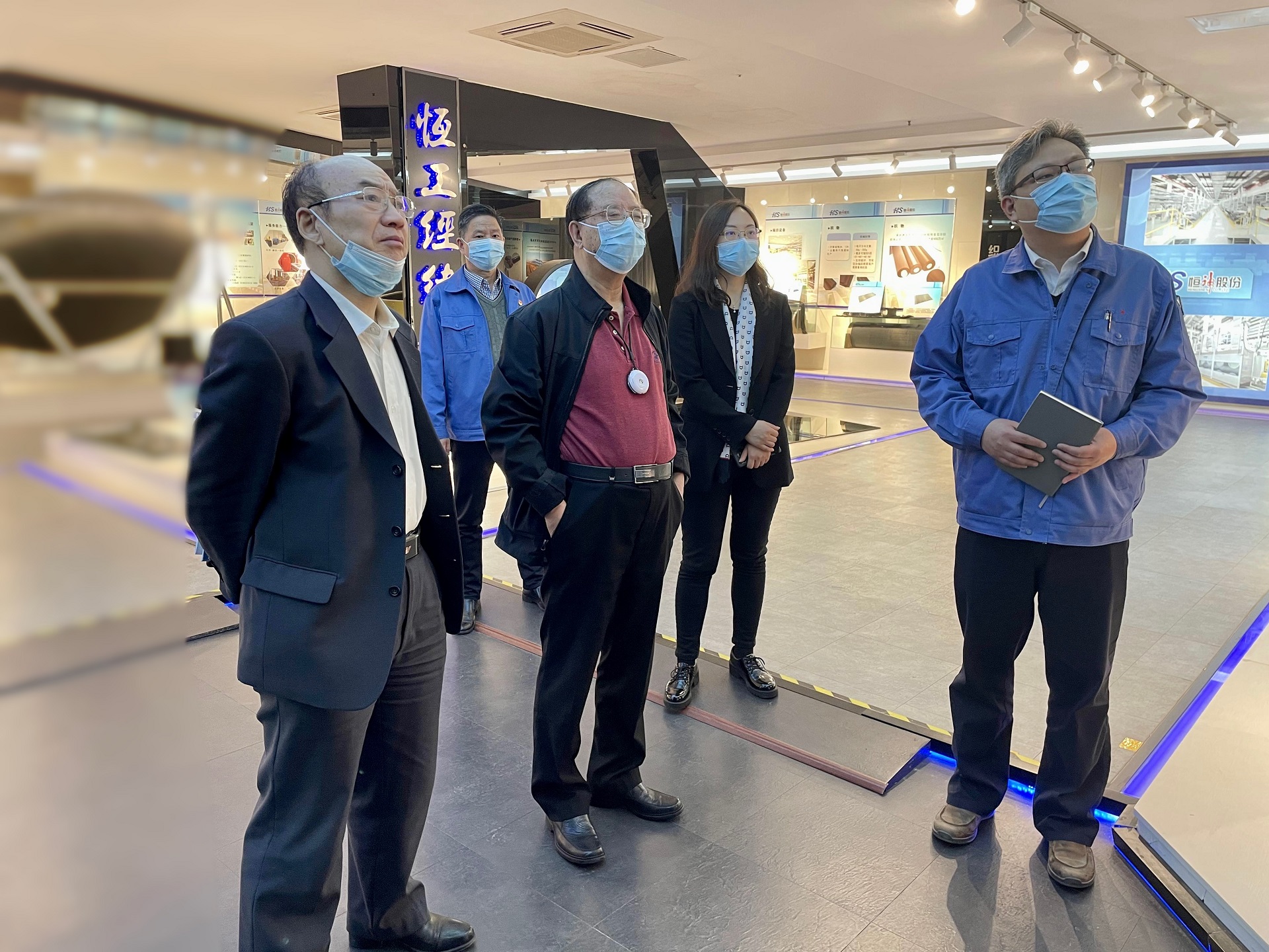 中国开发区协会会长师荣耀一行莅临米兰app官方端网站-米兰MiLan（中国）
股份调研指导工作.jpg
